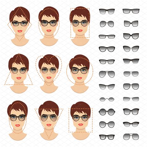 what shape sunglasses for round face